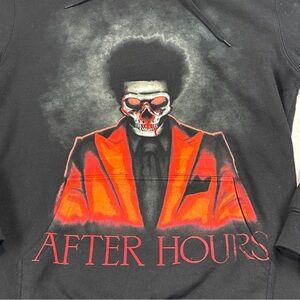 The Weekend After Hours Graphic Men's Hoodie Sweatshirt Large